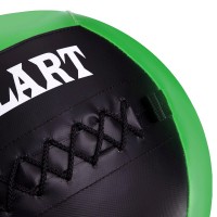 Мяч набивной для кросфита волбол WALL BALL Zelart FI-5168-4 4кг черный-зеленый