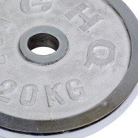 Млинці (диски) хромовані HIGHQ SPORT TA-1458-20 52мм 20кг