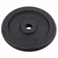 Млинці (диски) сталеві d-30мм Zelart TA-7785-10 10кг чорний