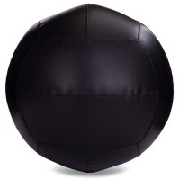 М'яч набивний для крофіту волбол WALL BALL Zelart FI-5168-7 7кг чорний-оранжевий