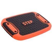 Степ-платформа 4 IN 1 MUTIFUCTIONAL STEP Zelart FI-3996 53x36x14см чорний оранжевий