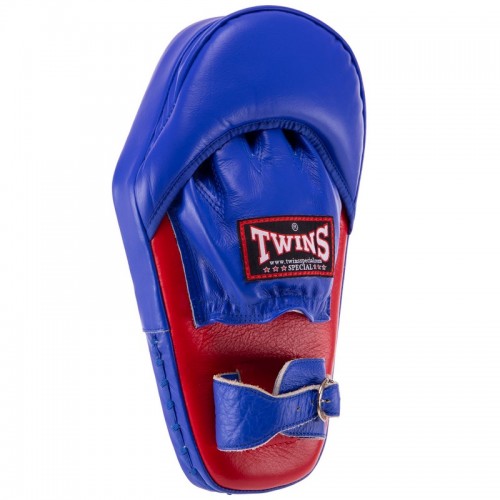 Лапа Прямая удлиненная для бокса и единоборств TWINS PML-7-R правая 36х20х5см 1шт синий-красный