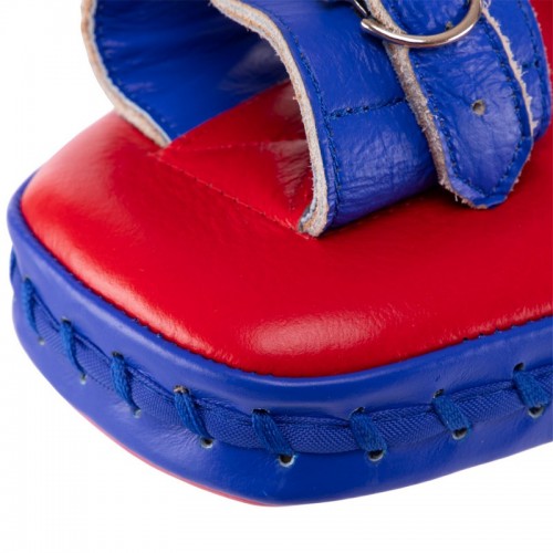Лапа Пряма подовжена для боксу та єдиноборств TWINS PML-7-R права 36х20х5см 1шт синій-червоний