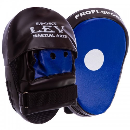 Лапа Вигнута для боксу та єдиноборств LEV LV-4292 25x18x7см 1шт кольори в асортименті