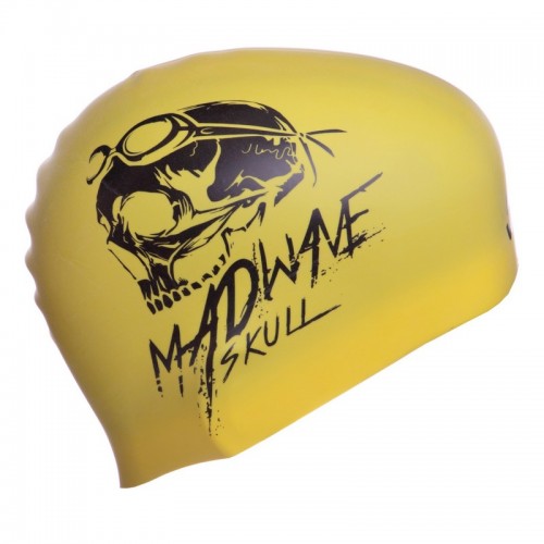 Шапочка для плавання двостороння MadWave SWIM SCULL reversible M055025 кольори в асортименті