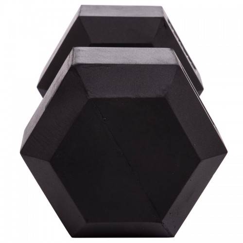 Гантель цельная шестигранная Zelart TA-2679-37,5 1шт 37,5кг