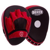 Лапа Изогнутая для бокса и единоборств BOXER 2011-01 19х23х4см 2шт цвета в ассортименте