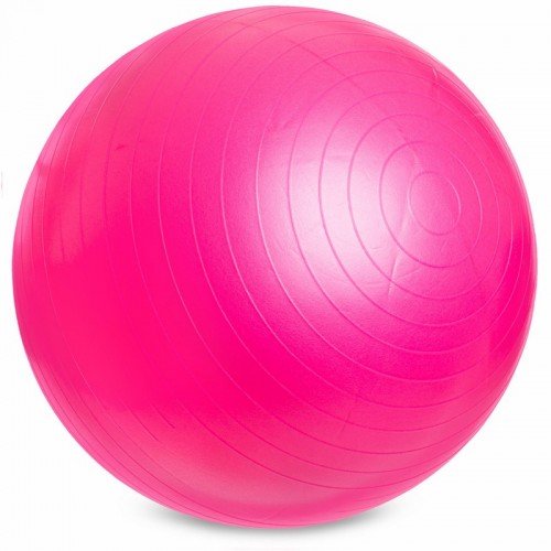 М'яч для фітнесу фітбол сатин Zelart FI-1983-65 65см кольору в асортименті