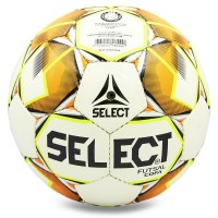 М'яч для футзалу SELECT COPA ST-8155 №4 білий-оранжевий