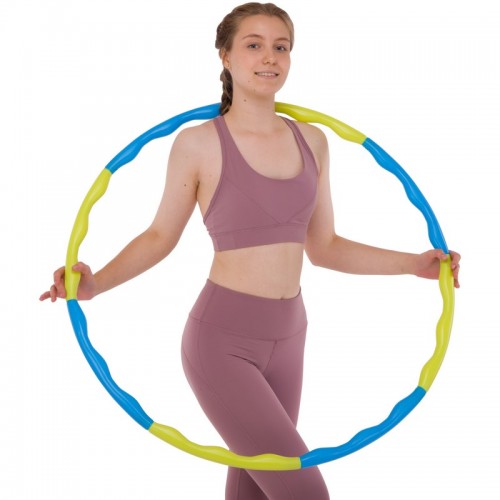 Обруч массажный Хула Хуп Hula Hoop FHAVK FI-1556 8 секций