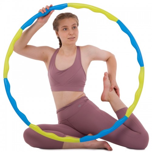 Обруч массажный Хула Хуп Hula Hoop FHAVK FI-1556 8 секций