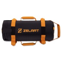 Мішок для кросфіту та фітнесу Zelart TA-7825-15 15кг оранжевий