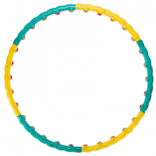 Обруч масажний Хула Хуп SP-Planeta Hula Hoop COLOR BALL FI-1358 6 секцій