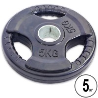 Млинці (диски) гумові Record TA-5706-5 52мм 5кг чорний