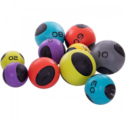 М'яч медичний медбол Zelart Medicine Ball FI-2620-8 8кг синій-чорний