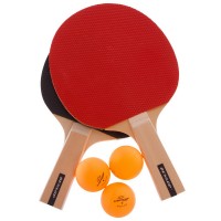 Набор для настольного тенниса DUNLOP RAGE DL679212 2 ракетки 3 мяча сетка чехол
