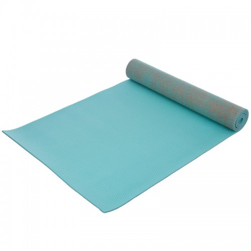 Коврик для йоги Джутовый (Yoga mat) SP-Sport FI-2441 размер 185x62x0,6см цвета в ассортименте