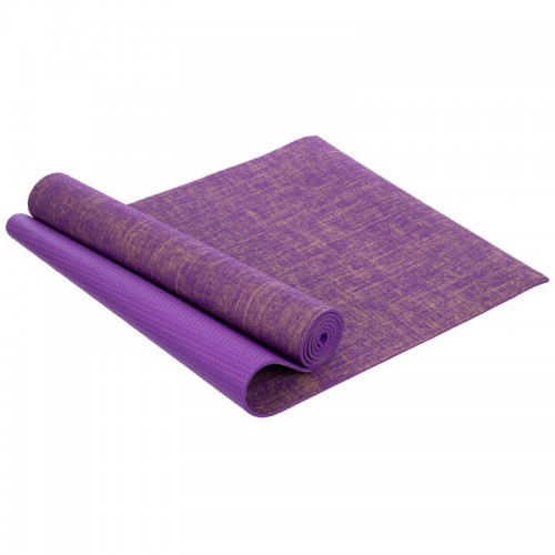 Коврик для йоги Джутовый (Yoga mat) SP-Sport FI-2441 размер 185x62x0,6см цвета в ассортименте