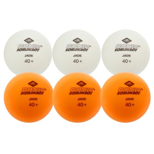 Набір м'ячів для настільного тенісу 6 штук DONIC MT-608509 JADE кольоровий
