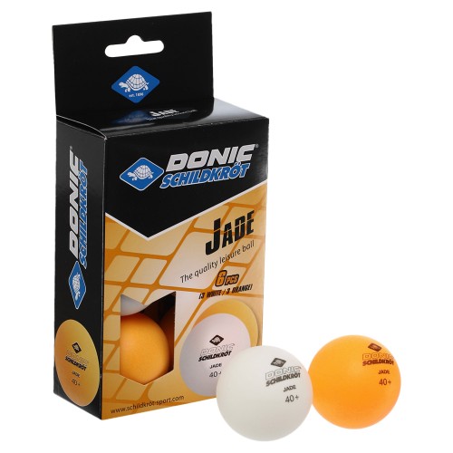 Набір м'ячів для настільного тенісу 6 штук DONIC MT-608509 JADE кольоровий