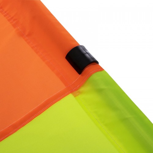 Прапор полотно кутовий для поля з кліпсою для кріплення до штанги SP-Sport C-4597 45x38см оранжево-жовтий