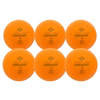 Набір м'ячів для настільного тенісу 6 штук DONIC МТ-608518 ELITE 1star помаранчевий