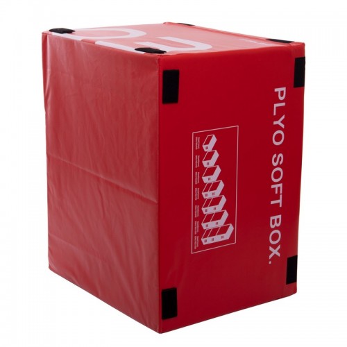 Бокс плиометрический мягкий набор Zelart PLYO BOXES FI-3634 3шт 90х75х30/45/60см зеленый, синий, красный