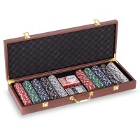 Набор для покера в кейсе SP-Sport PK500L 500 фишек