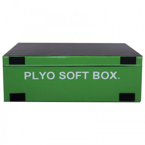 Бокс плиометрический мягкий набор Zelart PLYO BOXES FI-3635 3шт 90х75х30/45/60см зеленый, синий, красный