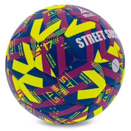 М'яч футбольний SELECT STREET SOCCER V23 №4,5 жовтий-синій