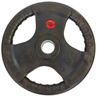Блины (диски) обрезиненные Record TA-8122-20 52мм 20кг черный