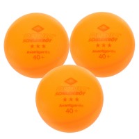 Набір м'ячів для настільного тенісу 3 штуки DONIC MT-608338 AVANTGARDE 3star помаранчевий