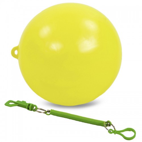 М'яч на мотузці гумовий SP-Sport FB-6958 20см кольору в асортименті