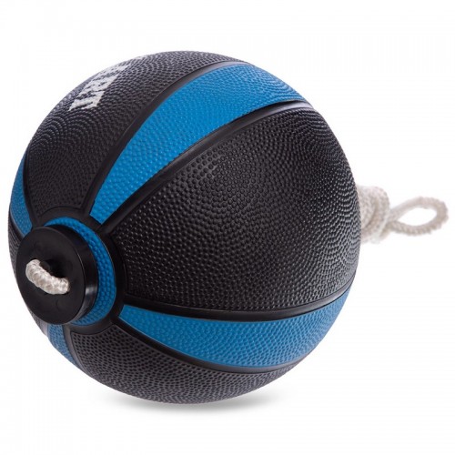 М'яч медичний Tornado Ball Zelart FI-5709-2 2 кг чорний-червоний