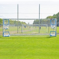 Сетка на ворота футбольные тренировочная с карманами в углах «Евро стандарт» SP-Planeta SO-9568 7,32x2,44м цвета в ассортименте