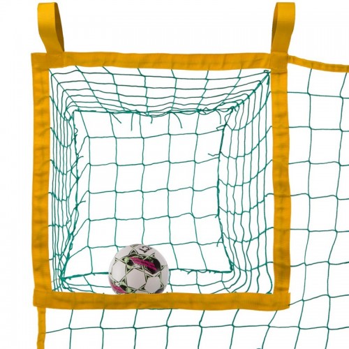 Сітка на ворота футбольна тренувальна з кишенями в кутах "Євро стандарт" SP-Planeta SO-9568 7,32x2,44м кольору в асортименті