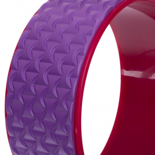 Масажне колесо для йоги SP-Sport Fit Wheel Yoga FI-2437 фіолетово-рожевий