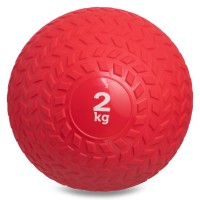 М'яч медичний слембол для кросфіту Record SLAM BALL FI-5729-2 2кг червоний
