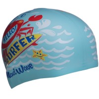 Шапочка для плавания детская MadWave Junior SURFER M057912 цвета в ассортименте