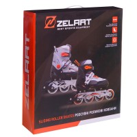 Роликовые коньки раздвижные Zelart Z-2924 размер 28-42 цвета в ассортименте