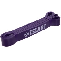 Резинка петля для подтягиваний Zelart FI-941-6 POWER BANDS фиолетовый