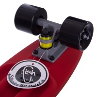 Скейтборд Пенні Penny SK-410-8 чорний-червоний