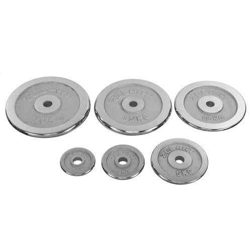 Млинці (диски) хромовані d-30мм Zelart TA-7786-10 10кг