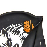 Шапочка для плавания SPEEDO SLOGAN PRINT 808385C743 Star Wars Chewbacca черный-белый