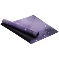 Килимок для йоги Замшевий Record FI-3391-1 розмір 183x61x0,3 см фіолетовий