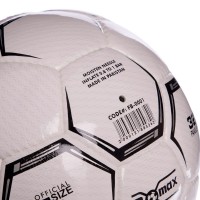 М'яч футбольний SOCCERMAX FIFA FB-0001 №5 PU білий-чорний