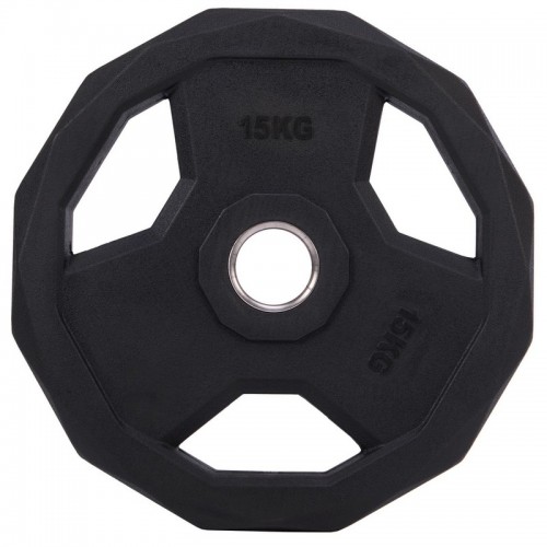 Блины (диски) полиуретановые SC-3858-15 51мм 15кг черный