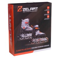 Роликовые коньки раздвижные Zelart Z-2919 размер 28-42 цвета в ассортименте