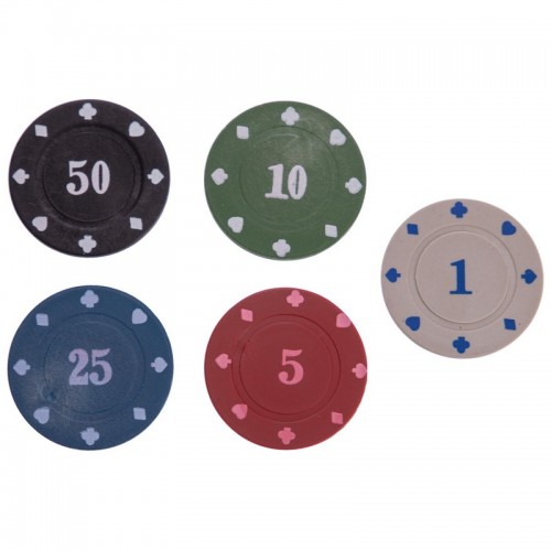 Фишки для покера в пластиковом боксе SP-Sport IG-6892 100 фишек