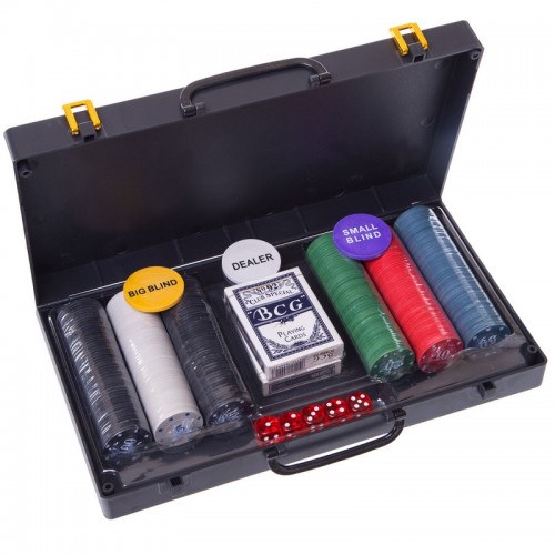 Набор для покера в пластиковом кейсе SP-Sport 300S-C 300 фишек